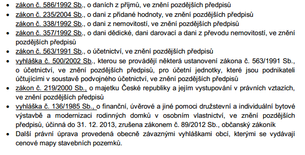 Zdroj: Ministerstvo pro místní rozvoj.