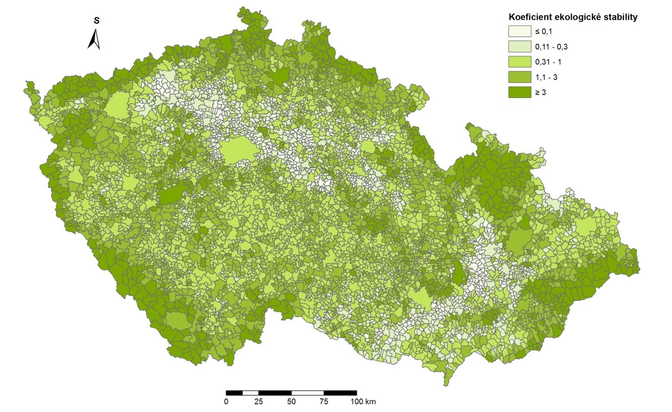 Obr. 3 Území soustavy Natura 2000 evropsky významné lokality, 2014 Zdroj: AOPK ČR Obr.