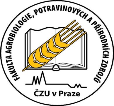 ČESKÁ ZEMĚDĚLSKÁ UNIVERZITA V PRAZE FAKULTA