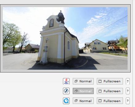 17. Panoramatická fotografie Modul umožňující vkládání