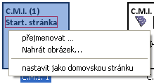 <TODO>: Kopfzeile einfügen (z.b. Titel) 24 přejmenovát... : Jméno stránky je možno změnit a zobrazí se v online schématu jako TAB-jméno. Nahrát obrázek.