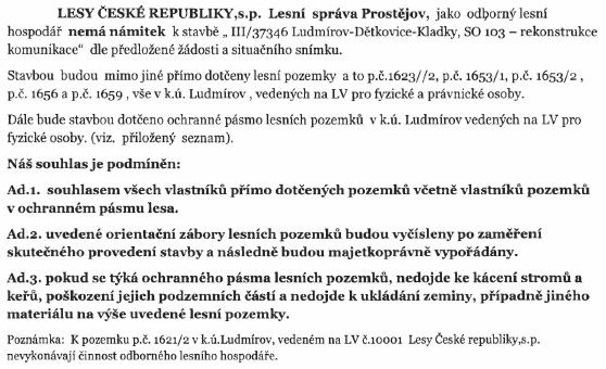 s. a pro rozsah prací v ní uvedených. Doba platnosti tohoto vyjádření končí uplynutím jednoho kalendářního roku od jeho vydání.