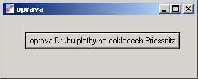 7.2.6.2. Přečíslování pokladny Tato úloha provede přečíslování pokladních dokladů. Lze zadat, které doklady se mají přečíslovat buď podle čísel dokladů nebo podle data vystavení. 7.2.6.3.