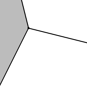 16 KAPITOLA 3. POPIS ALGORITMU GSRM 2. Úhel svíraný na kaºdé hran se sousední plo²kou musí být v t²í neº θ f.