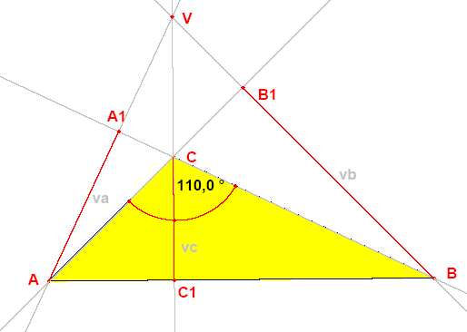 60 Planimetrie obr.6.: Kružnice trojúhelníku opsaná Prochází všemi vrcholy. Její střed=o je průsečíkem os stran daného trojúhelníku (obr. 7). Její poloměr.