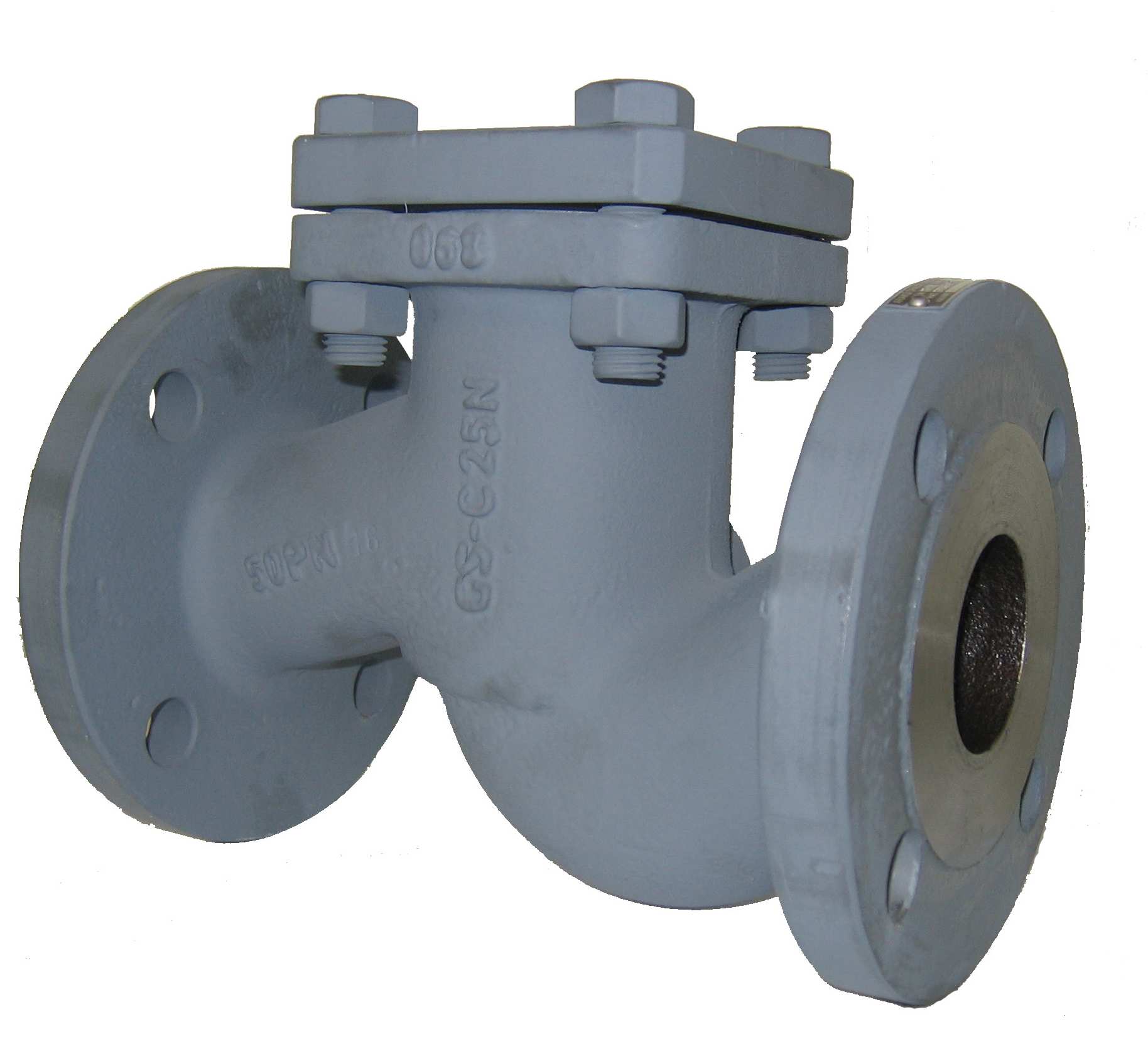 Zpětný ventil litý C09, C09.1 PN 10-40, DN 15 200, T max : 400 C Zpětný ventil kolmý C09 nebo šikmý C09.