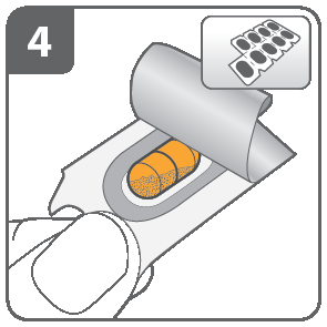 Návod a způsob použití Jak používat inhalátor Sejměte víčko. Otevřete inhalátor: Držte pevně tělo inhalátoru a odklopte náustek. Tím inhalátor otevřete.