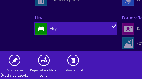 4 Plocha Na ploše můžete používat všechny druhy aplikací a programů od specializovaného softwaru až po libovolné aplikace z Windows Storu.