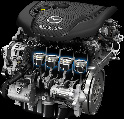 TECHNOLOGIE PODLAHOVÁ PLOŠINA SKYACTIV-CHASSIS Dynamický a lehký podvozek nové Mazdy 6 spojuje perfektní ovladatelnost s vynikajícím jízdním pohodlím.