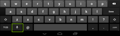 Hlasové psaní Text do e-mailu, poznámek nebo jiných aplikací, do kterých lze psát, může nadiktovat. Hlasové psaní Google je k dispozici, pokud Klávesnice Google zobrazuje klávesu mikrofonu.
