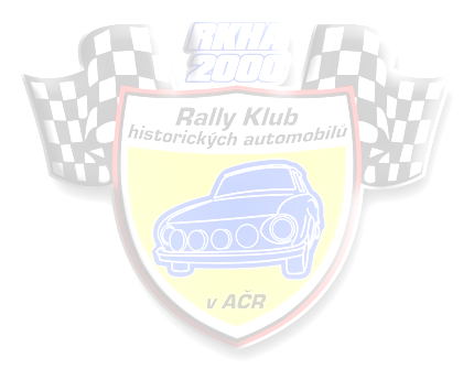 Rally Klub Historických Automobilů v AČR TECHNICKÉ POŽADAVKY pro