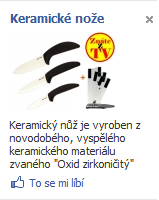 ejčastější způsoby platby: PPC, CPM Minimální cena za primární konverzi / 1000 zobrazení: 0,01 $ / 0,1 $ 9 OBRÁZEK Č. 11: Jeden z typů reklamy na Facebook.com Zdroj: www.facebook.