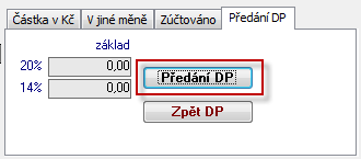 Ovládání Jak zadat přenesení daňové povinnosti?