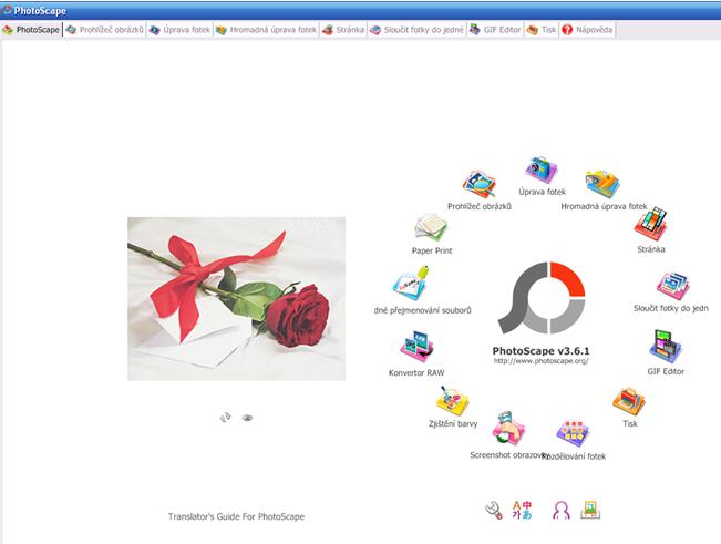Metodika pro učitele Úprava a práce s fotografiemi v programu PhotoScape Obrázkový editor PhotoScape je zdarma dostupný program, který nabízí jednoduchou
