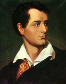 10.2 Romantismus v anglické literatuře George Gordon Byron Narozen: 1788 Londýn Zemřel: 1824 Mesolongion Základní informace: Byronův život velmi ovlivnilo dětství.