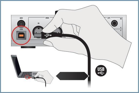 8. Poté, co je instalace úspěšně dokončena, klikněte na Finish. 9. Zapojte KOMPLETE AUDIO 6 do USB 2.0 portu na počítači, přiloženým USB kabelem, přibaleným v balení. 10.