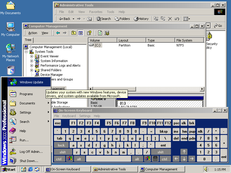 WINDOWS ME Verze Millennium Edition vychází v září téhož roku a je jakýmsi pokračovatelem Windows 98. Tím pádem stále nadstavbou MS DOS.