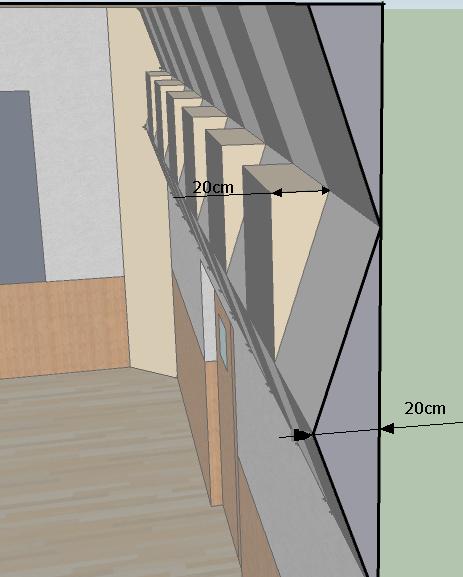 Příloha 1 Navržená konstrukce, pohled z boku Příloha