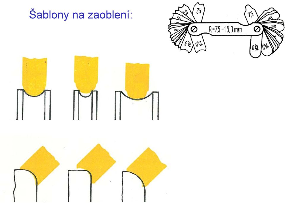 zaoblení: