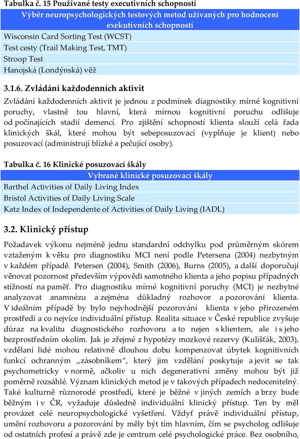 TMT) Stroop Test Hanojská (Londýnská) věž 3.1.6.