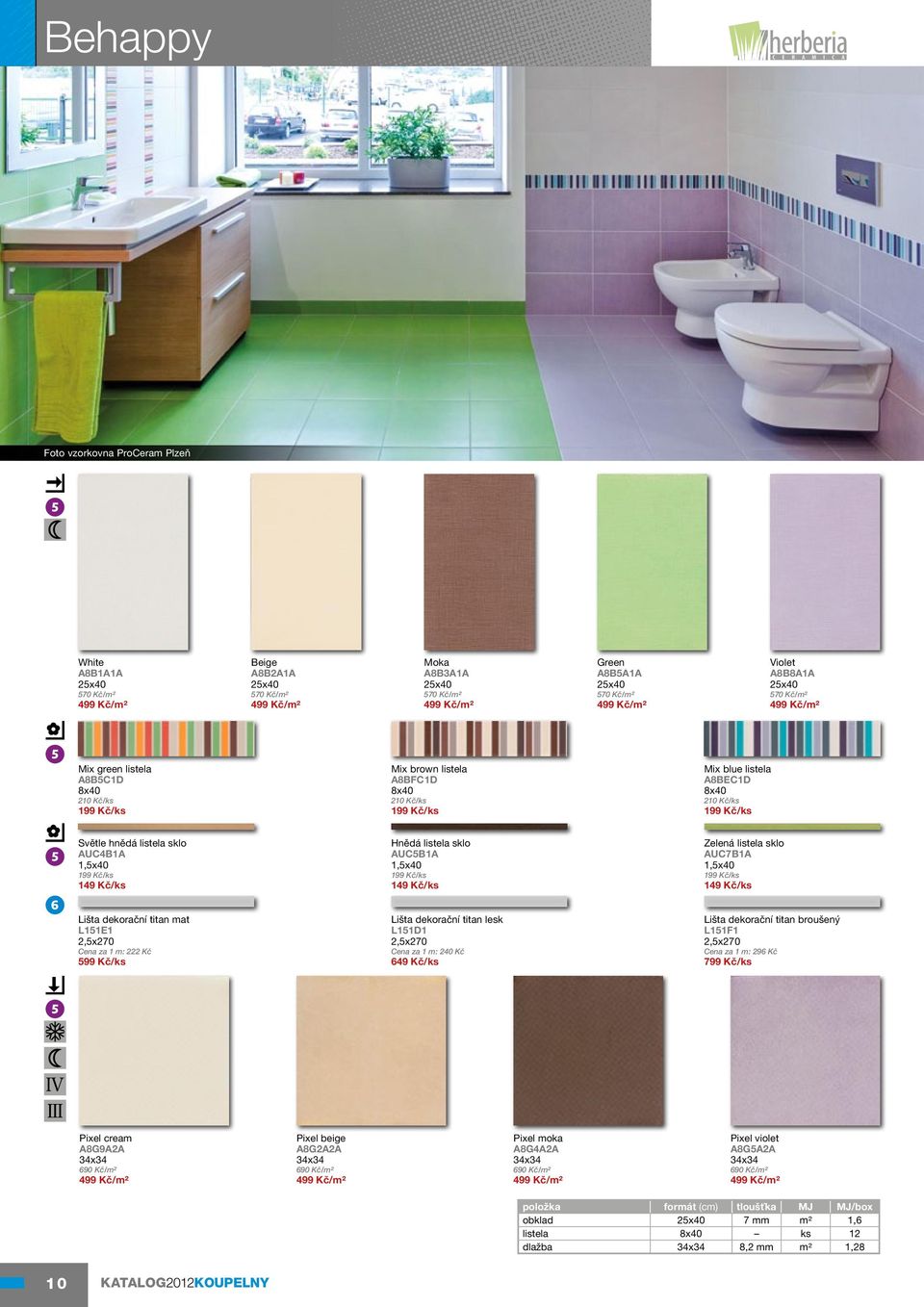 Kč/ks Lišta dekorační titan mat L151E1 2,5x270 Cena za 1 m: 222 Kč 599 Kč/ks Hnědá listela sklo AUC5B1A 1,5x40 199 Kč/ks 149 Kč/ks Lišta dekorační titan lesk L151D1 2,5x270 Cena za 1 m: 240 Kč 649