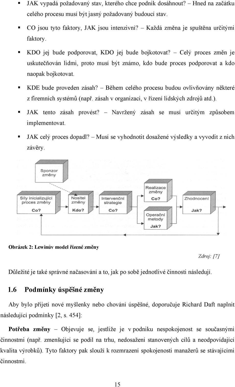 V případě ohrožení těchto zájmů změnou, se projeví odpor. Taktika: Vyjednávání a dohoda Manažeři jsou obvykle nuceni vyjednávat se silnými individualitami či útvary.