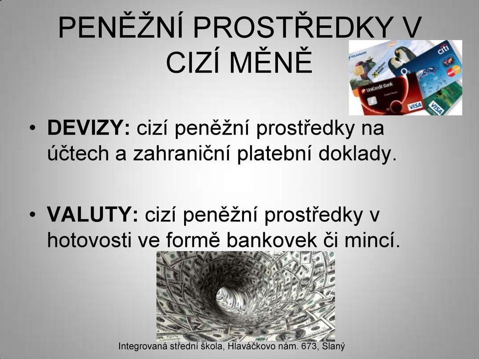 platební doklady.