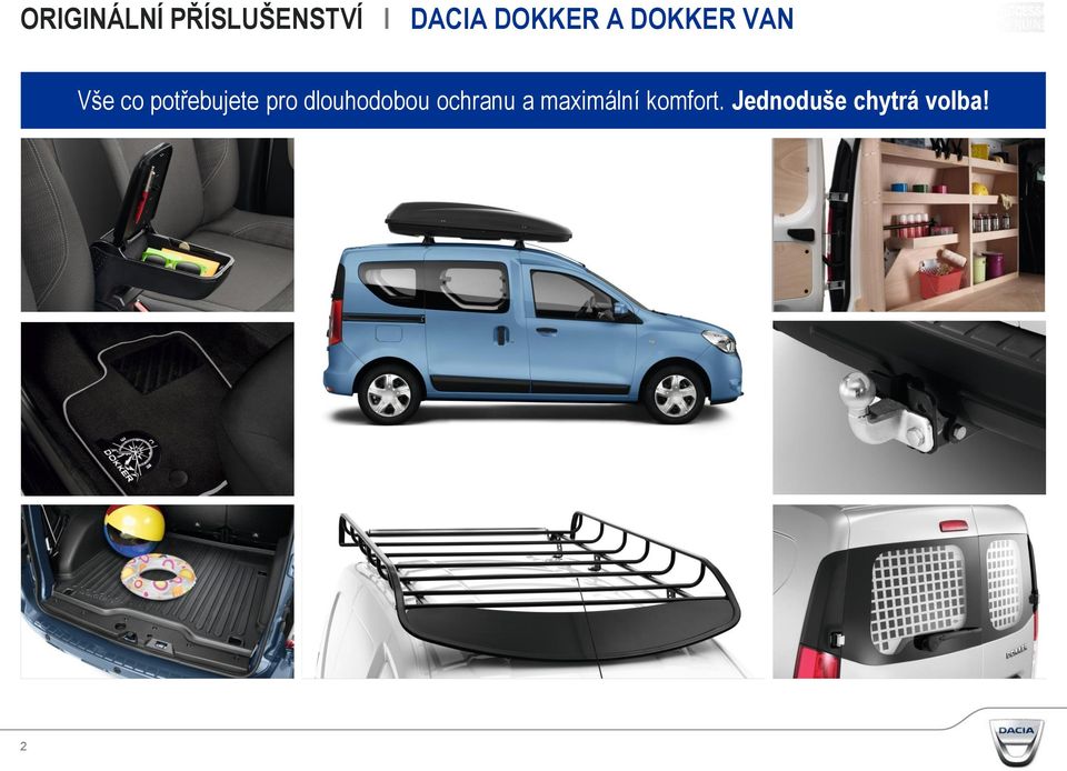 Dacia Dokker, a Dokker Van Originální příslušenství - PDF Free Download