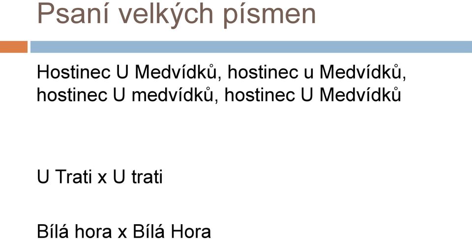 hostinec U medvídků, hostinec U