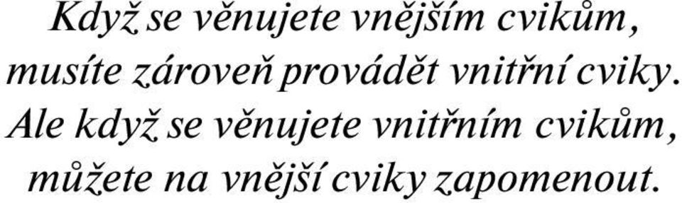 cviky.