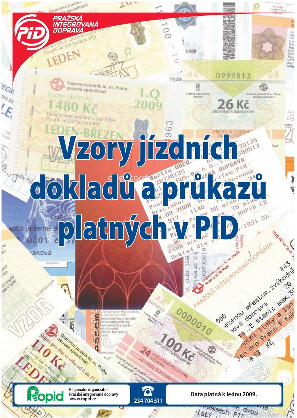 integrované dopravy www.ropid.