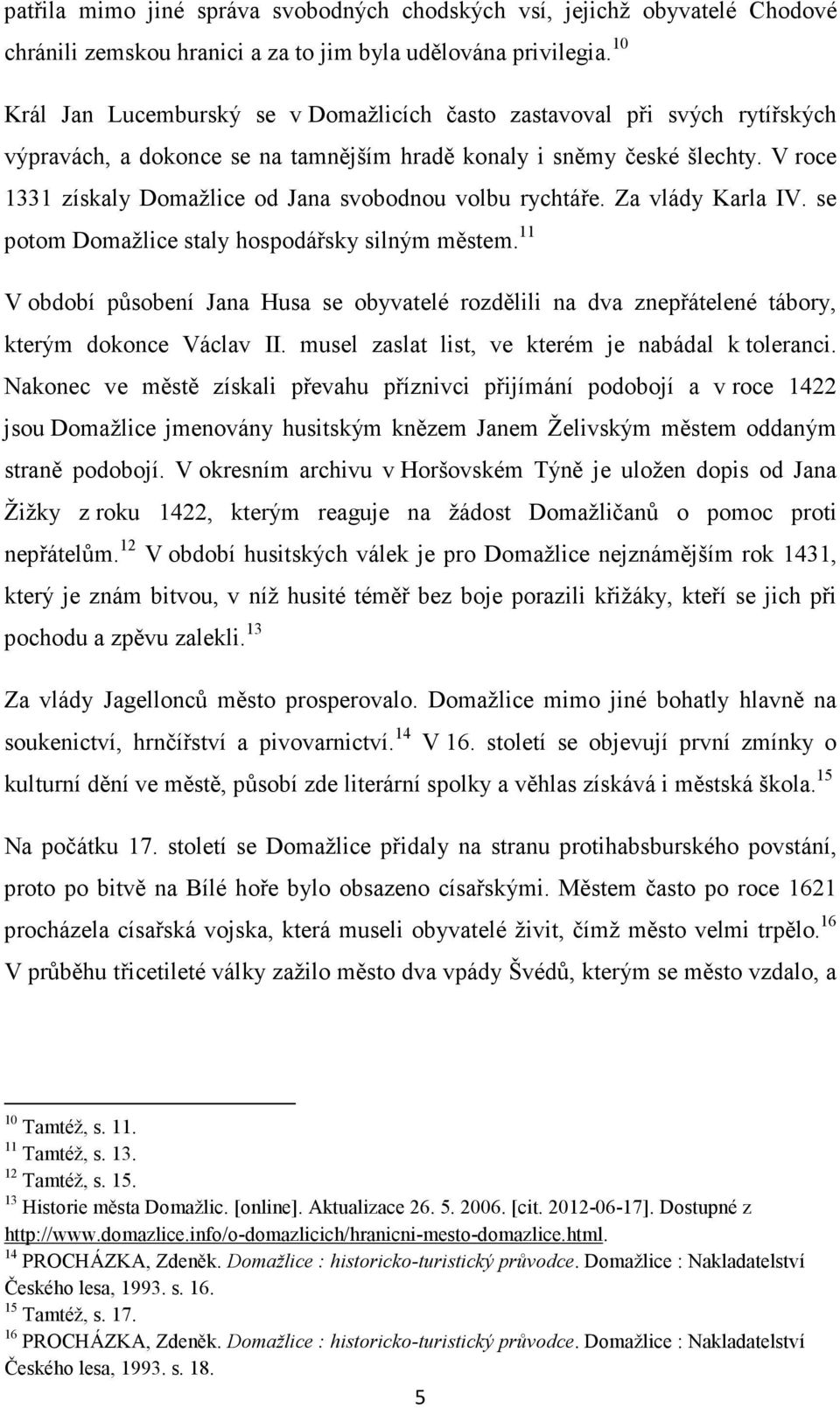 Historie vybraných pomníků českých spisovatelů v Domažlicích - PDF Stažení  zdarma