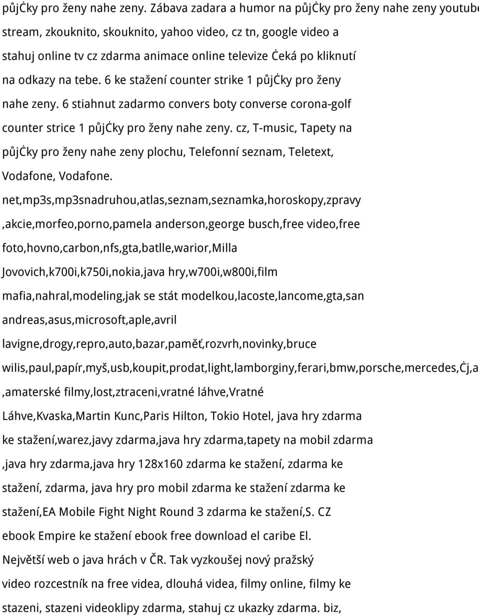 Video zdarma ke stažení zdarma