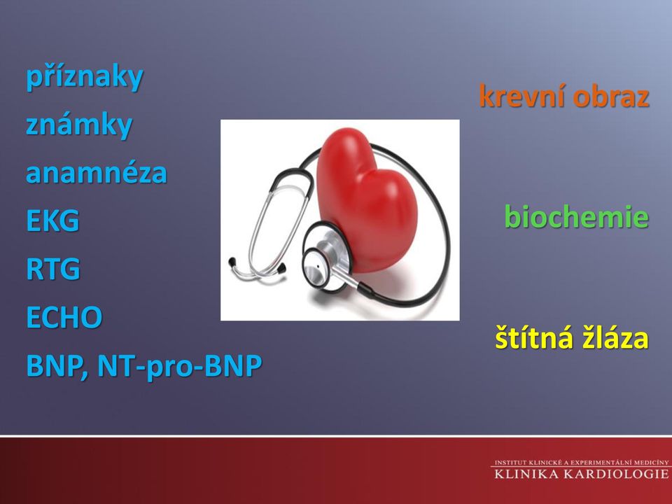BNP, NT-pro-BNP krevní