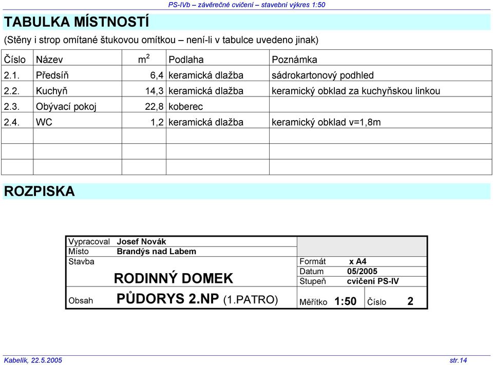 3. Obývací pokoj 22,8 koberec 2.4.