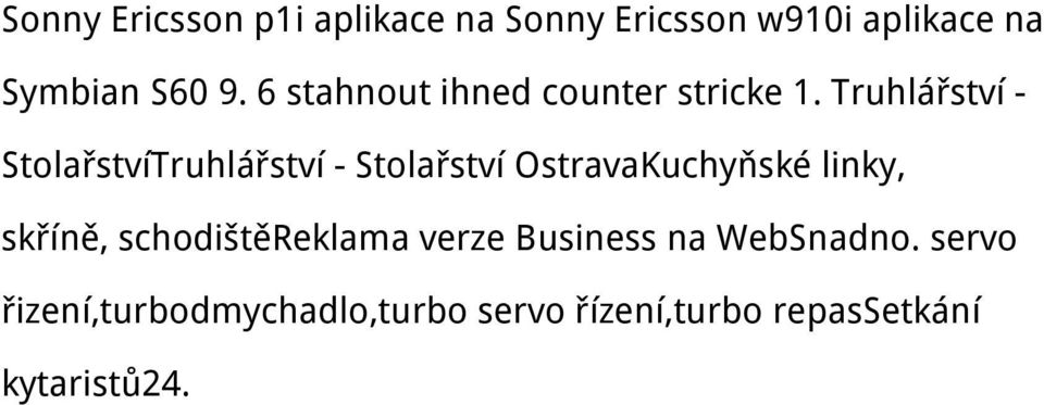 Truhlářství - StolařstvíTruhlářství - Stolařství OstravaKuchyňské linky,