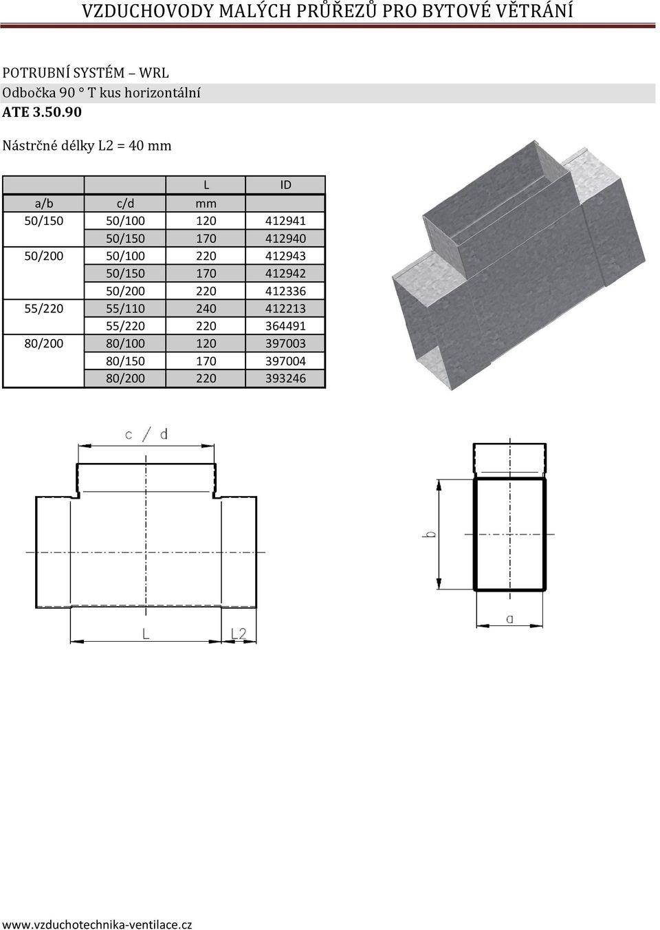 50/200 50/100 220 412943 50/150 170 412942 50/200 220 412336