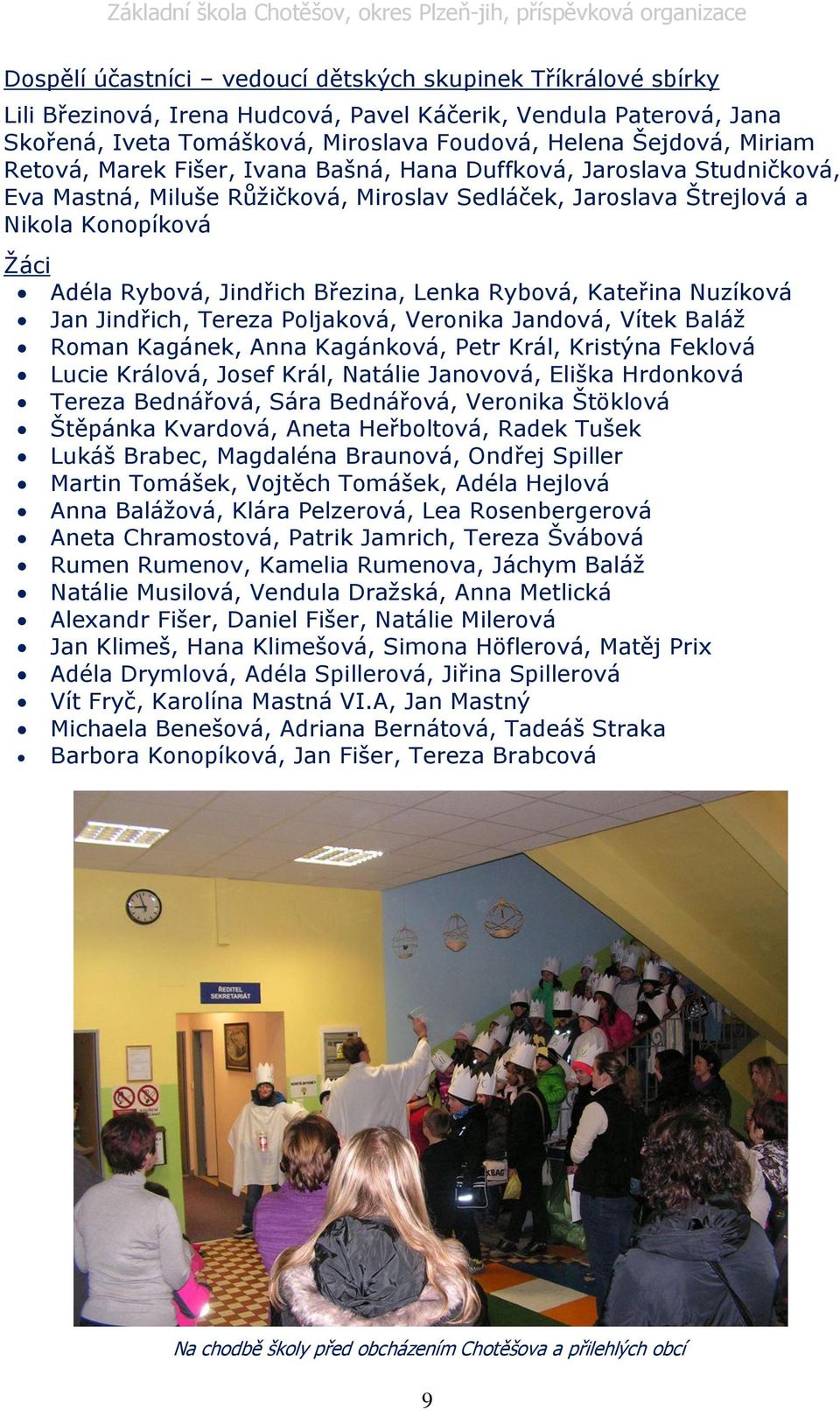 Lenka Rybová, Kateřina Nuzíková Jan Jindřich, Tereza Poljaková, Veronika Jandová, Vítek Baláž Roman Kagánek, Anna Kagánková, Petr Král, Kristýna Feklová Lucie Králová, Josef Král, Natálie Janovová,