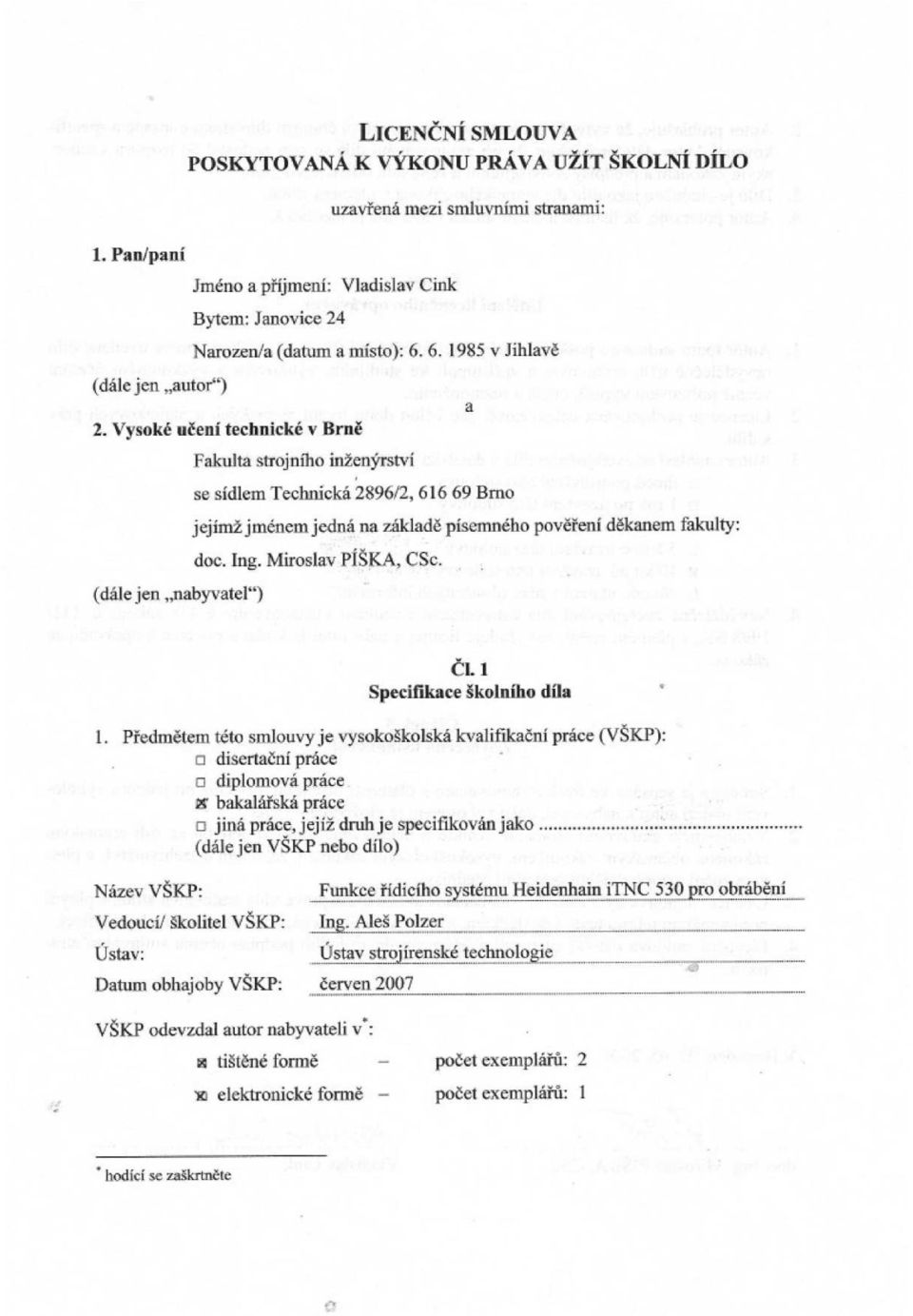 FUNKCE ŘÍDICÍHO SYSTÉMU HEIDENHAIN ITNC 530 PRO OBRÁBĚNÍ THE FUNCTION OF  CONTROL SYSTEM HEIDENHAIN ITNC 530 FOR CUTTING - PDF Free Download