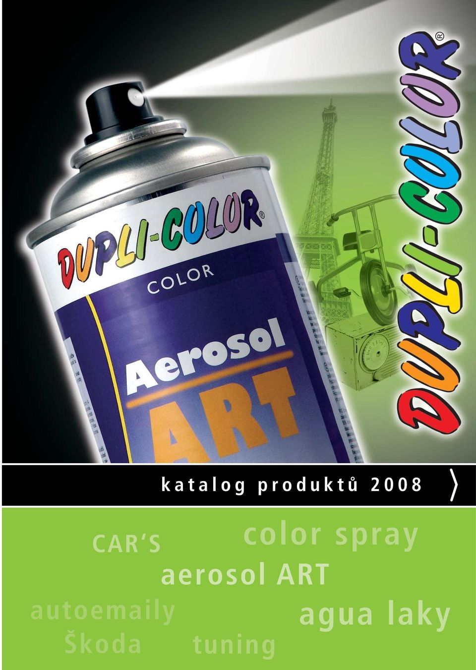 Škoda color spray