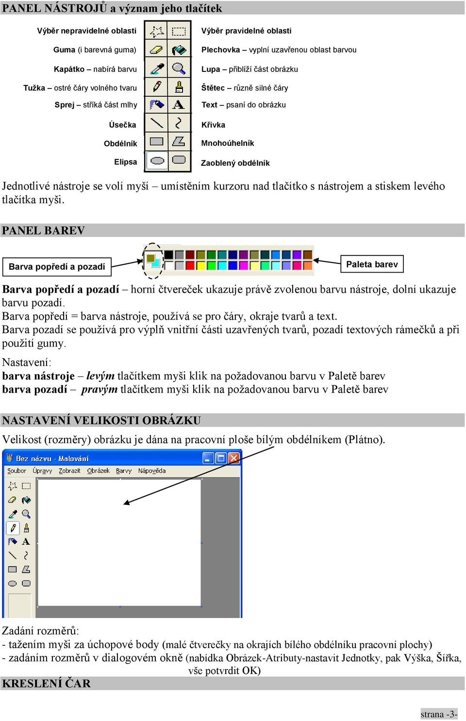 Jak namalovat obraz v programu Malování - PDF Free Download