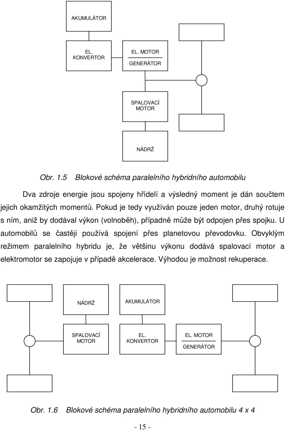 Pokud je tedy využíván pouze jeden motor, druhý rotuje s ním, aniž by dodával výkon (volnoběh), případně může být odpojen přes spojku.