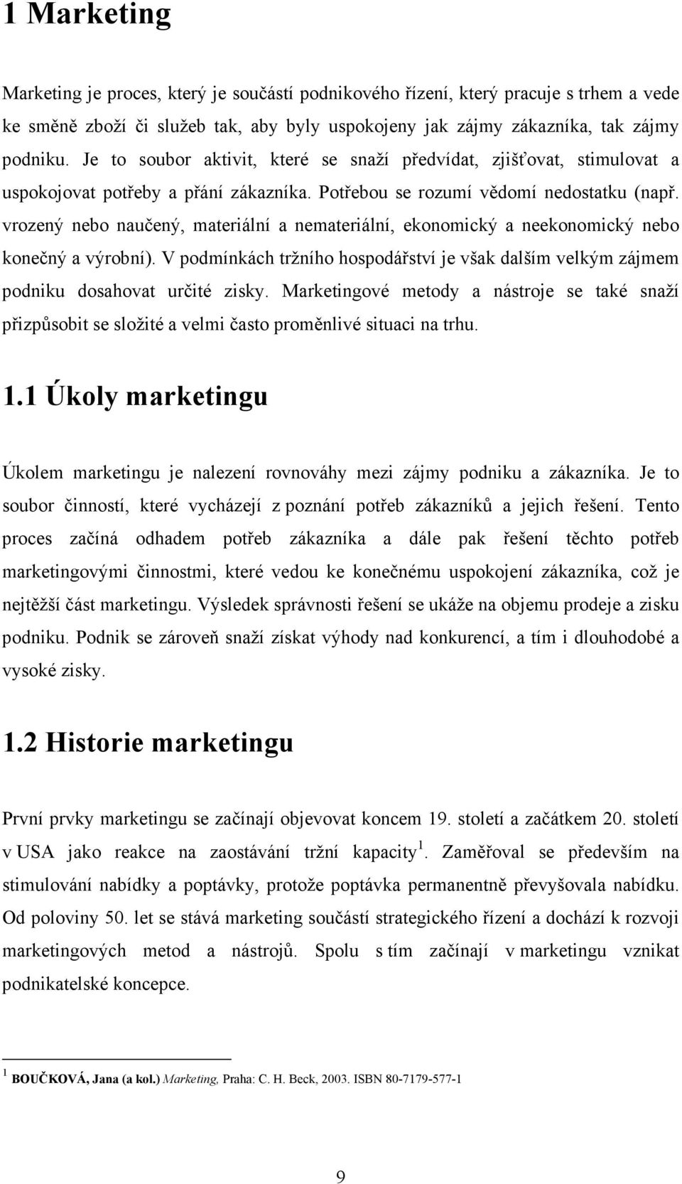 1 Marketing. 1.1 Úkoly marketingu. 1.2 Historie marketingu - PDF Free  Download