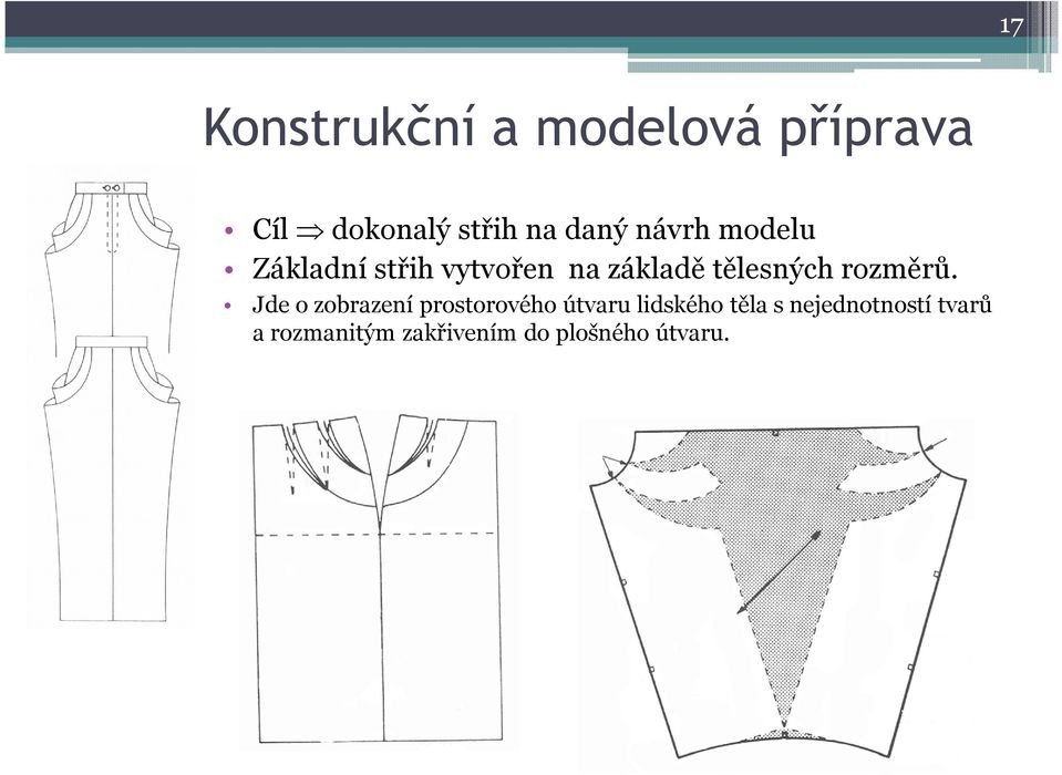 tělesných rozměrů.