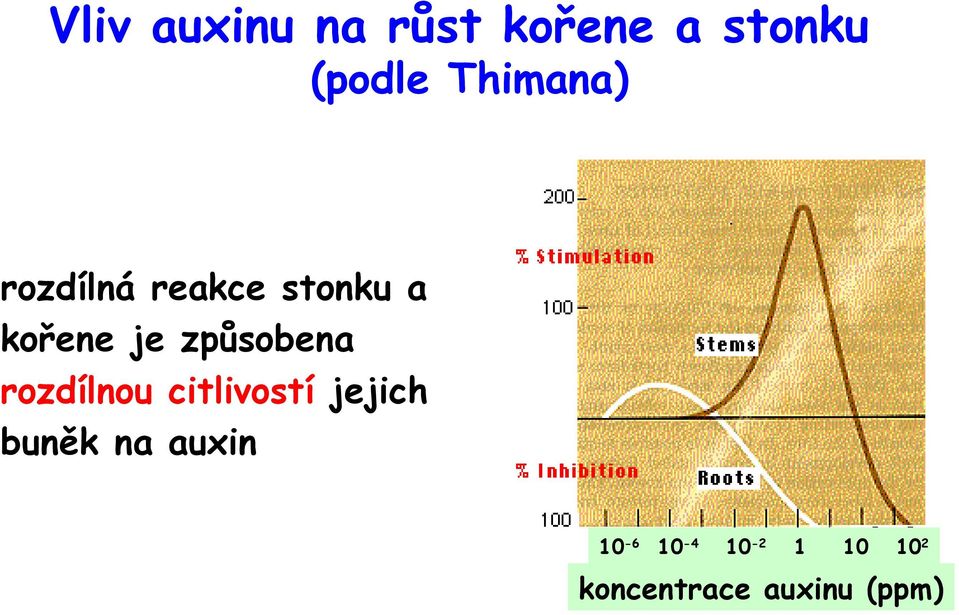 způsobena rozdílnou citlivostí jejich buněk na