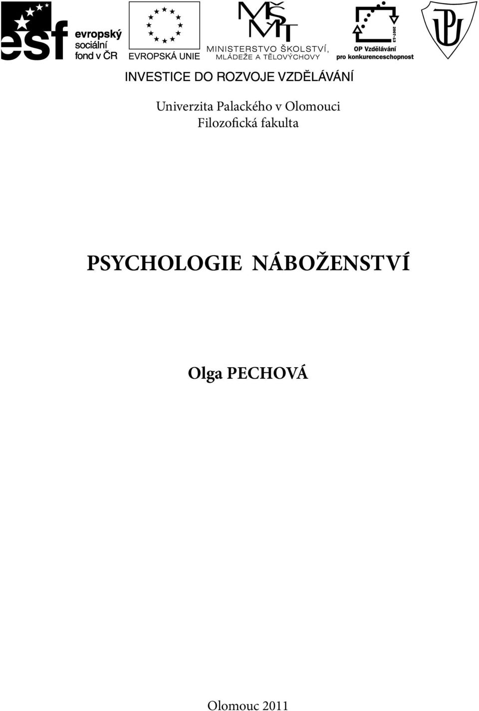 fakulta PSYCHOLOGIE