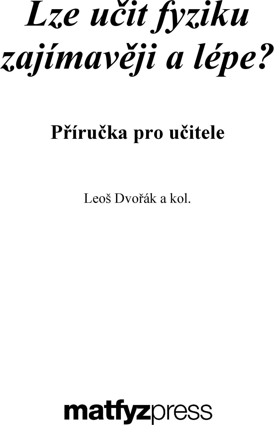 Příručka pro