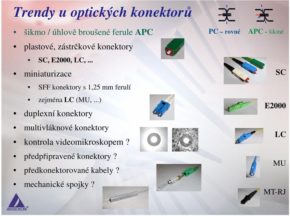 Tx λ1 Rx λ1 DWDM λ2 λ2 1260 nm 1400 nm 1500 nm 1625 nm λn λn CWDM 1260 nm