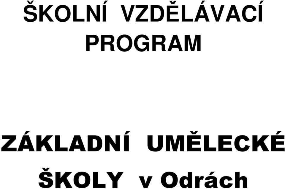 PROGRAM