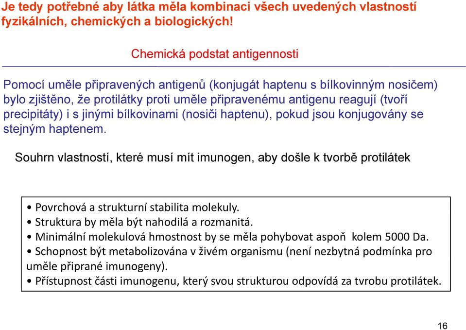 i s jinými bílkovinami (nosiči haptenu), pokud jsou konjugovány se stejným haptenem.